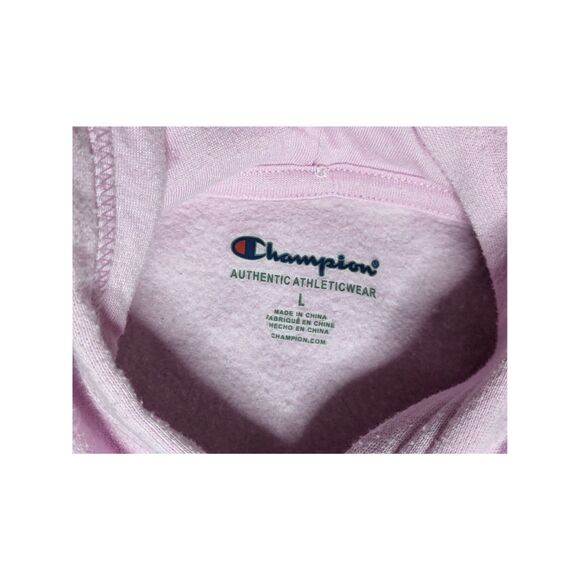 Champion Pink Hoodie Size Kids Large - Picture 6 of 6